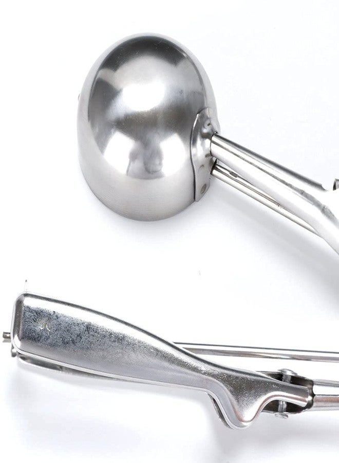TETRIX Stainless Steel Ice Cream Scoop Multi Use Food Spoon Silver - Image 3